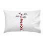 "Sky Circus" Funny Kitty Cat w/ Umbrella Balancing on Balls - Single Pillow Case