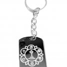 Unitarianism Relgions Hindu, Christian, Buddhist - Metal Ring Key Chain Keychain