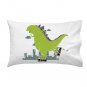 "Roller Skating" Classic Monster Movie Parody City Bus - Single Pillow Case