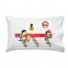 "Hurdles Champion" Italian Plumber Video Game Parody - Single Pillow Case