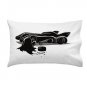 "Behind The Action Scene" Super Hero Parody Tire Change - Single Pillow Case
