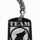 Team Jacob Vampire Movie Werewolf Head - Metal Ring Key Chain Keychain