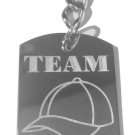 Team Glenn Baseball Cap Hat Zombie TV Show Logo - Metal Ring Key Chain Keychain