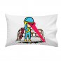 "Part-Time JOB Road Construction" Parody Super Hero Fixing - Single Pillow Case