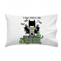 "Part-Time JOB No Job" Parody Bat Super Hero Rich Cash - Single Pillow Case