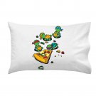 "Pizza Lover" TV Show Cartoon Movie Parody w/ Turtles - Single Pillow Case
