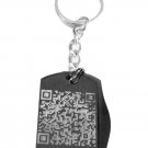 Geek Computer Smart Tag Phone Novelty Logo - Metal Ring Key Chain Keychain