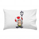 Plumbers League of America Aquatic Hero Video Game Parody - Single Pillow Case