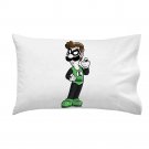 Plumbers League of America Green Hero Video Game Parody - Single Pillow Case