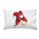 Plumbers League of America Fast Hero Video Game Parody - Single Pillow Case