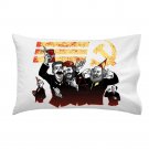 Communist Party Funny Pun Famous Leaders Partying - Single Pillow Case