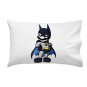 Main Billionaire Hero Video Game & Bat Super Hero Parody - Single Pillow Case