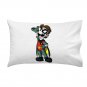 Red Bird Sidekick Hero Video Game & Bat Super Hero Parody - Single Pillow Case
