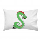 Plumbing Time Snake Creature Video Game & TV Show Parody - Single Pillow Case