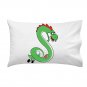 Plumbing Time Snake Creature Video Game & TV Show Parody - Single Pillow Case