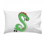 Plumbing Time Snake Creature Video Game & TV Show Parody - Single Pillow Case