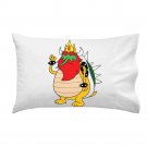 Plumbing Time King Character Video Game & TV Show Parody - Single Pillow Case