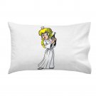 Plumbing Wars Female Hero Video Game Space Movie Parody - Single Pillow Case