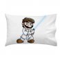Plumbing Wars Hero Character Video Game Space Movie Parody - Single Pillow Case