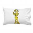 Plumbing Wars Shiny Robot Man Video Game Space Movie Parody - Single Pillow Case