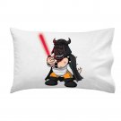 Plumbing Wars Helmet Villain Video Game Space Movie Parody - Single Pillow Case