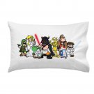 Plumbing Wars Characters Video Game Space Movie Parody - Single Pillow Case