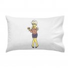 Funny Donut Cartoon TV Show Parody Political Character 2 - Single Pillow Case