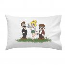 Plumbers Video Game Parody Vampire Blood Sucking TV Show - Single Pillow Case