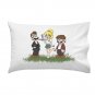 Plumbers Video Game Parody Vampire Blood Sucking TV Show - Single Pillow Case