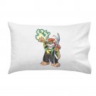 Video Game Parody "The Plungers" Super Hero Character 5 - Single Pillow Case