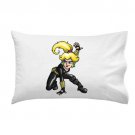 Video Game Parody "The Plungers" Super Hero Character 1 - Single Pillow Case