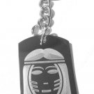 Native American Indian Chief Warrior Engraved - Metal Ring Key Chain Keychain