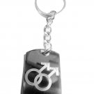Homosexuality Male Gay Pride Rights Symbol - Metal Ring Key Chain Keychain