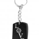 Hindu Om AUM Eternal Love Hinduism Religion - Metal Ring Key Chain Keychain