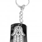 Hand of Mary Mother Jesus Christian Religion - Metal Ring Key Chain Keychain
