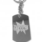 Kapooya Video Internet Sensation Hail Storm - Metal Ring Key Chain Keychain