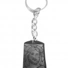 Holy Jesus Christ Face Christian Religion - Metal Ring Key Chain Keychain