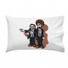 Video Game Parody "Toilet Fiction" Movie Logo - Single Pillow Case