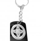 International Symbol for Intelligence Logo - Metal Ring Key Chain Keychain