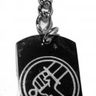 Bureau of Paranormal Research and Defense Seal - Metal Ring Key Chain Keychain