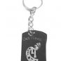 Marijuana Pot Weed "Got Weed?" Rasta Kokopelli - Metal Ring Key Chain Keychain