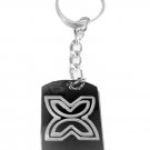 International Symbol for Freedom Logo - Metal Ring Key Chain Keychain