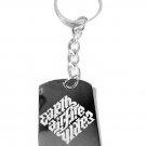 Earth AIR Fire Water Ambigram Da Vinci Symbol - Metal Ring Key Chain Keychain