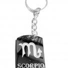 Celtic Zodiac Signs Sign Scorpio Symbol - Metal Ring Key Chain Keychain