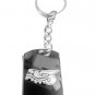 Aztec ART Alligator Crocodile Reptile Animal - Metal Ring Key Chain Keychain
