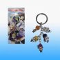 Sexy Devil Angel Stripper Babe Squating Logo - Metal Ring Key Chain Keychain