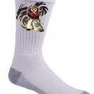 "Panda Warrior" Bear Ninja w/ Sword & Hat - Crew Socks Pair