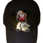 "Panda Warrior" Bear Ninja w/ Sword & Hat - Black Adjustable Cap Hat