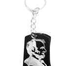 United States USA President Abraham Lincoln - Metal Ring Key Chain Keychain