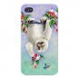 Cute Baby Sloth Hanging From Tree - FITS iPhone 5 5s Plastic Snap On Case